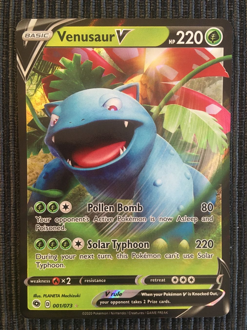Pokémon Sammelbilder & Trading cards: Pokemon Venusaur V Champions Path near Mint – Neu (gemäss Beschreibung) aus Wabern von Collectfun
