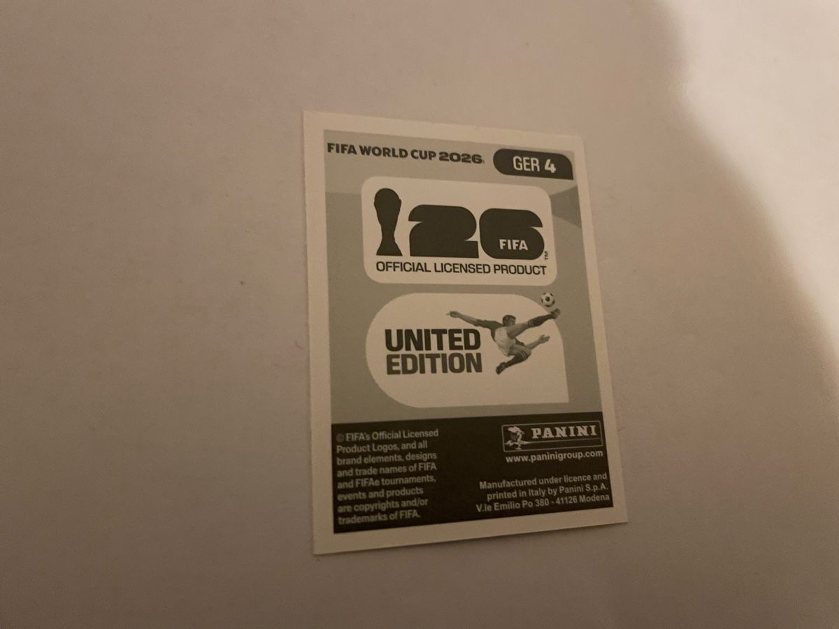 Panini Carte collezionabili: FIFA WM 2026 David Raum GER 4 – Nuovo (secondo la descrizione) da Winterthur venduto da Cobraforce 1