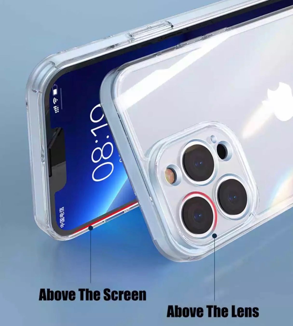 Apple Cover & Protezioni schermo: iPhone 13 Pro Abdeckung TPU Silikon klar, weiche Hülle – Nuovo e nell'imballaggio originale da Rudolfstetten venduto da 2Angebote 1