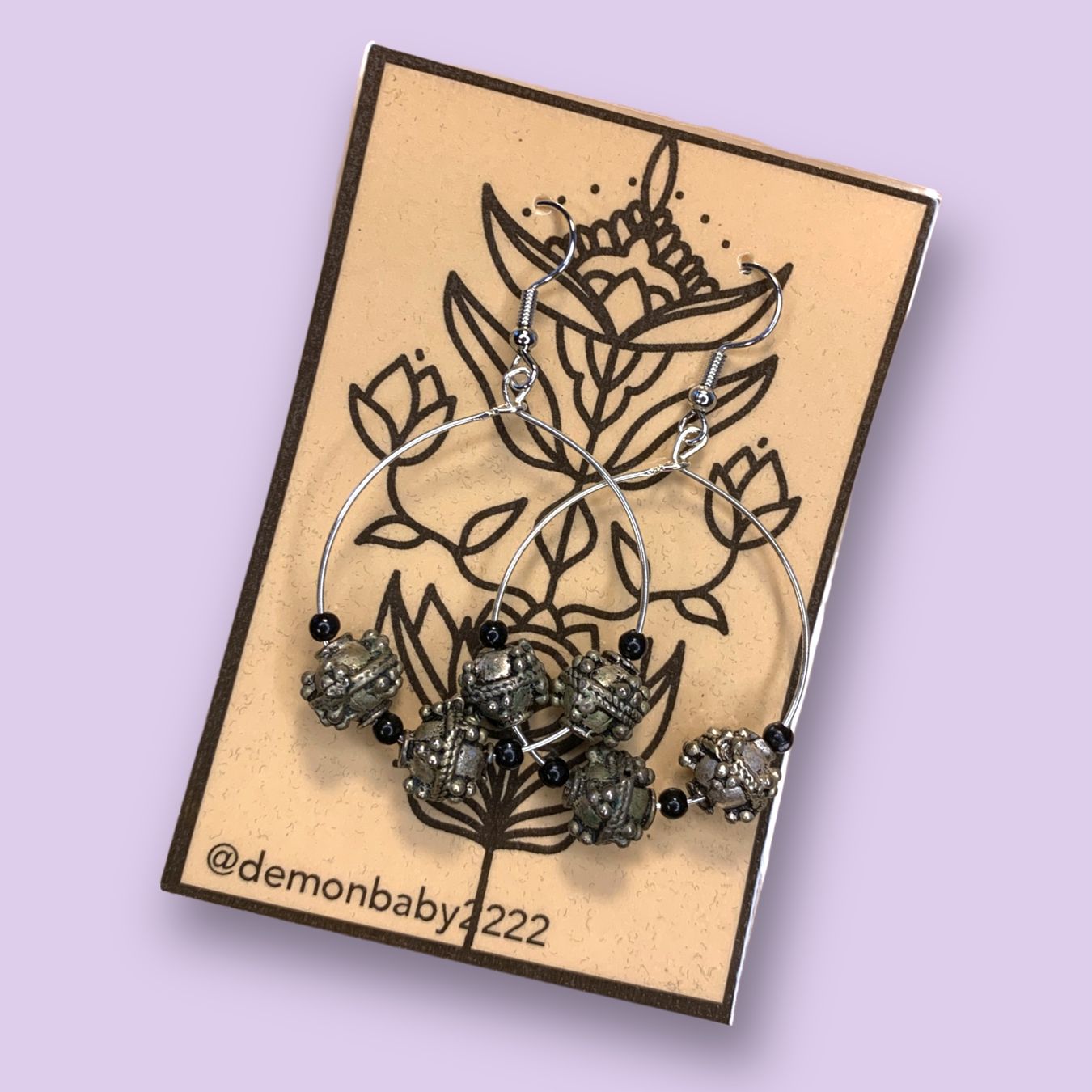 Orecchini pendenti & Orecchini a lobo: “Bianca” earrings – Nuovo e nell'imballaggio originale da Basel venduto da demonbaby2222 2