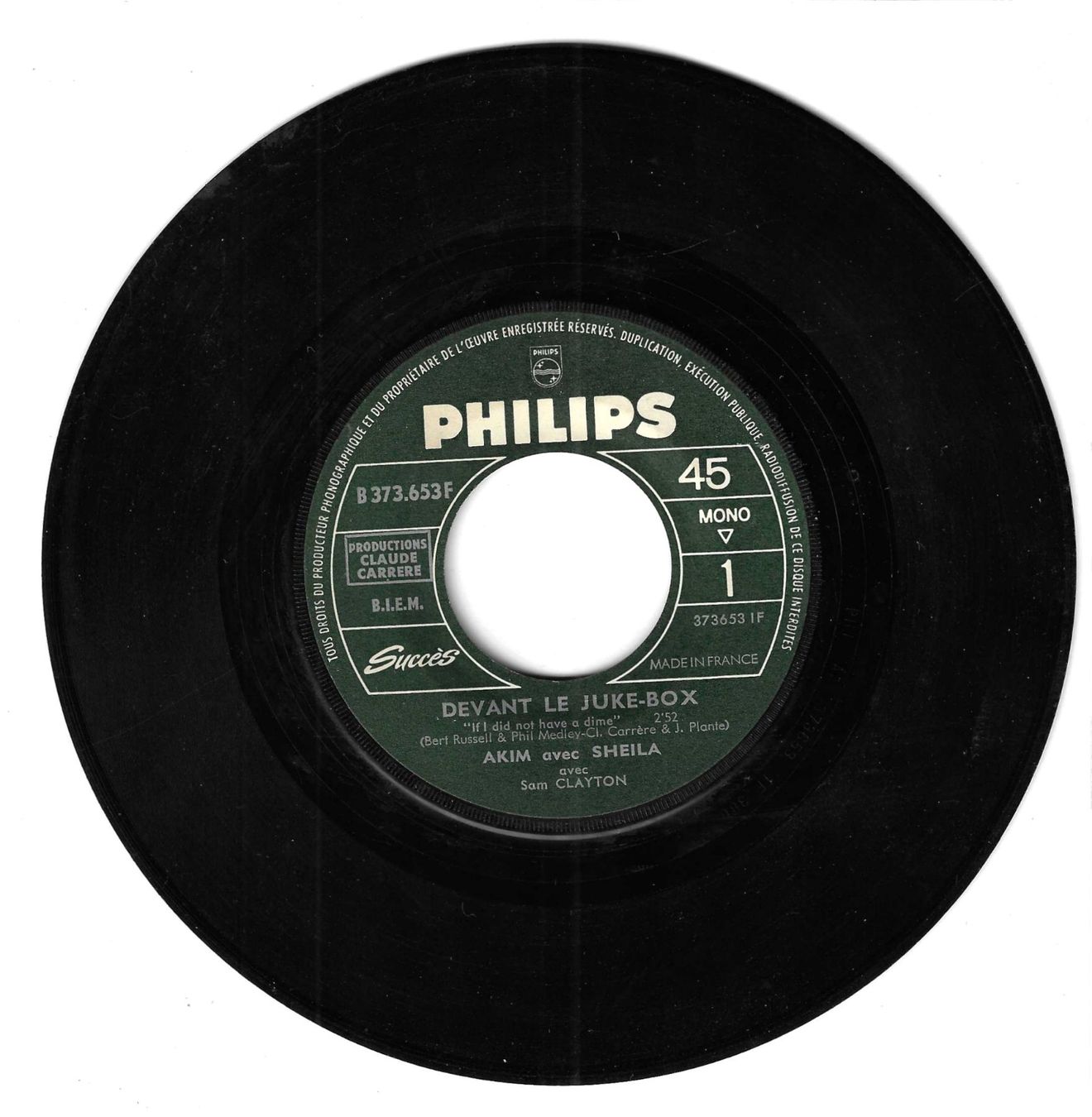 Schallplatten: Akim & Sheila - Devant le Juke-Box – Gebraucht aus Savagnier von Ne2065