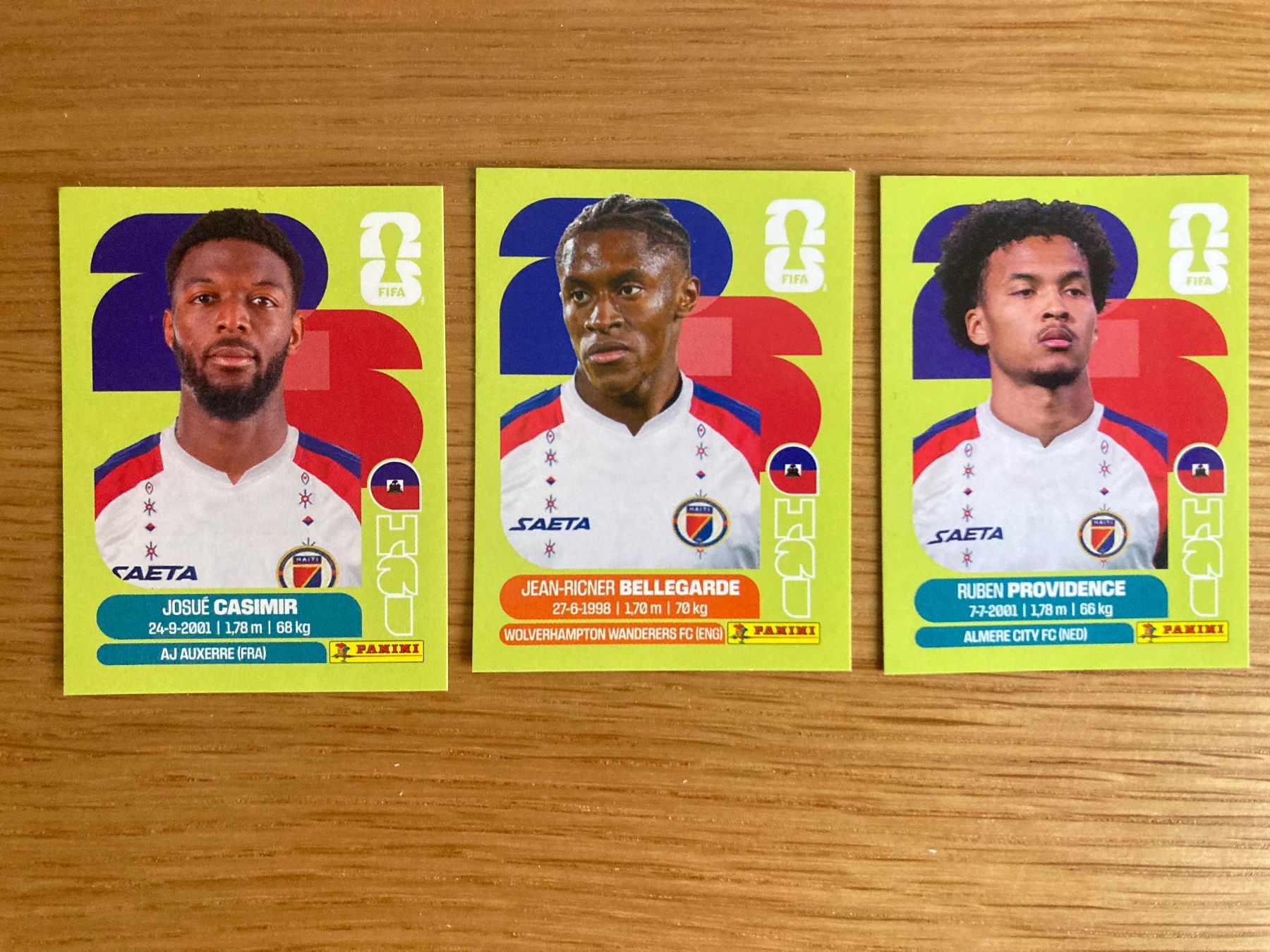 Panini Sammelbilder & Trading cards: WM Sticker HAI 12, 16, 17 – Neu (gemäss Beschreibung) aus Winterthur von Whitefish