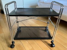 Kleines Metallgestell / Metallwägeli Vintage