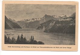 SEELISBERG Hotel Sonnenberg und Kurhaus - Dampfschiff