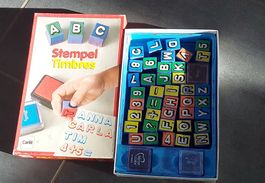 ABC Stempelset für Kinder - spielerisch lernen im Herbst!