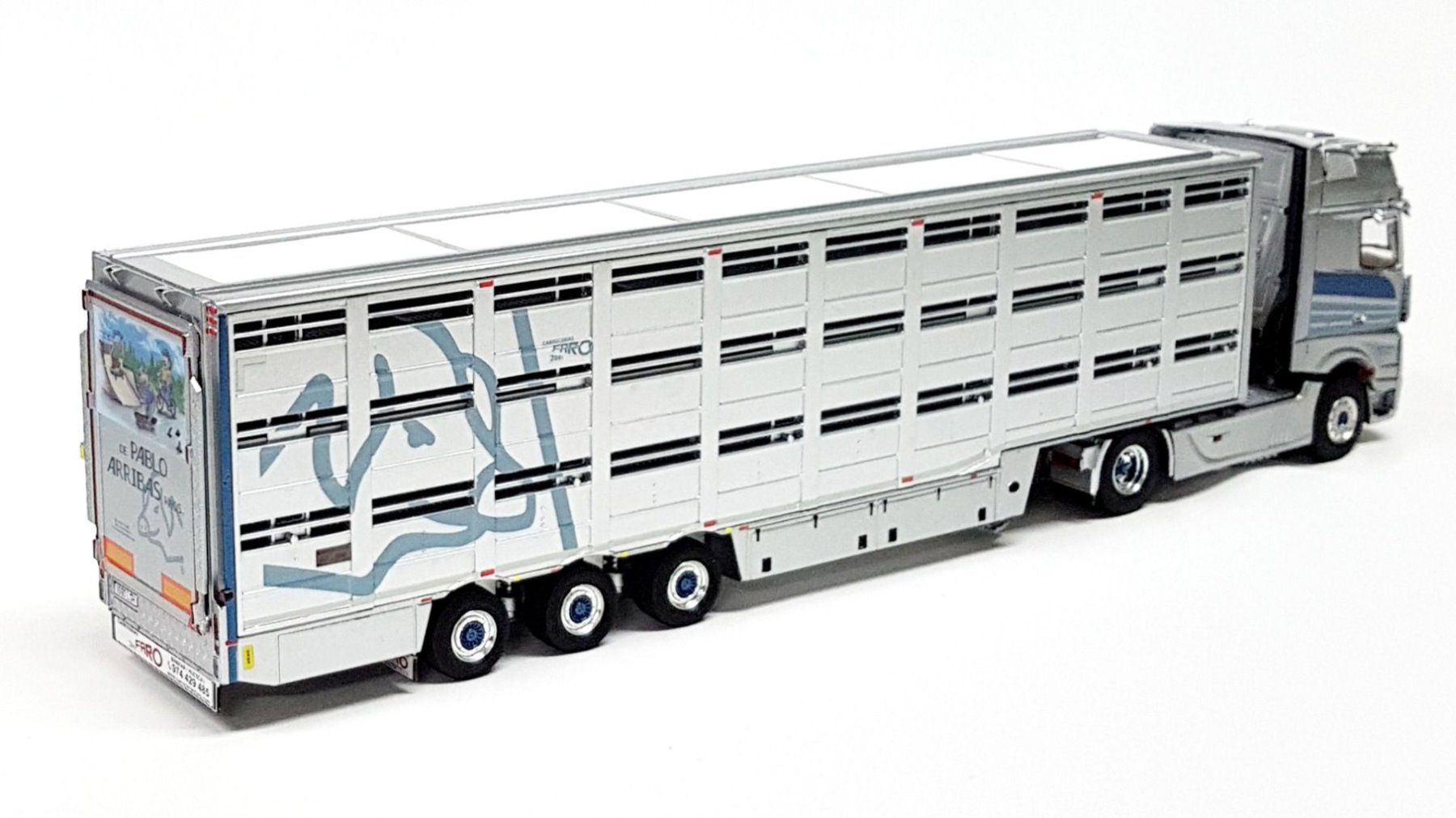 WSI Models Kit di modellismo & Modellini statici: 1:50 WSI MB Actros De Pablo Arribas – Nuovo e nell'imballaggio originale da Affoltern am Albis venduto da Modellshop-8910 1