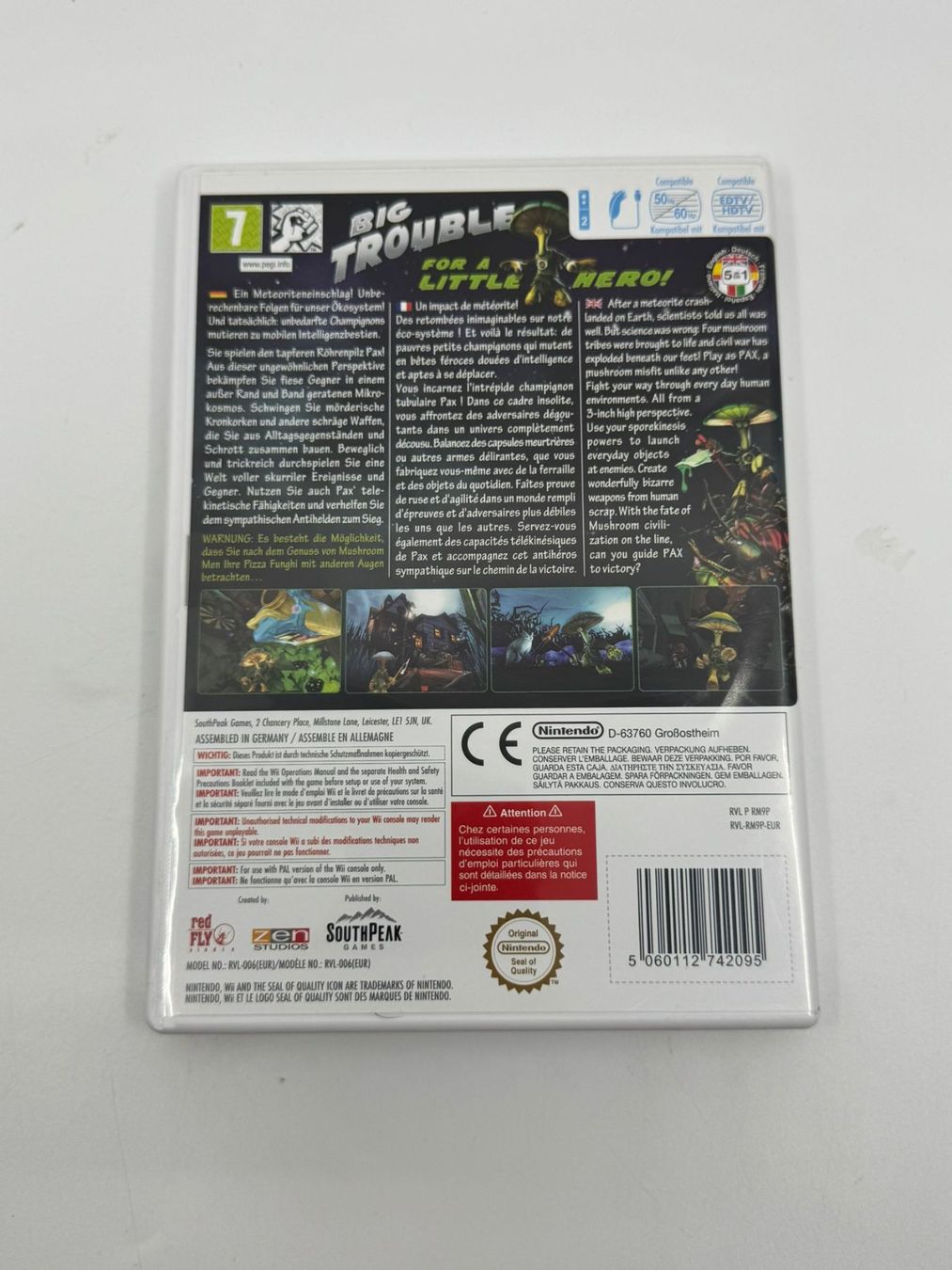 Spiele: Mushroom Men Der Sporenkrieg (Wii) – Gebraucht aus Herisau von Seyashop1 2