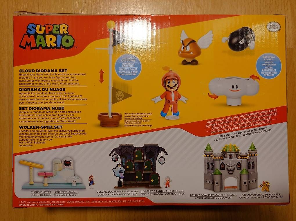 Giocattoli: Super Mario Wolken Spielset – Nuovo e nell'imballaggio originale da Leuzigen venduto da Darcry 1