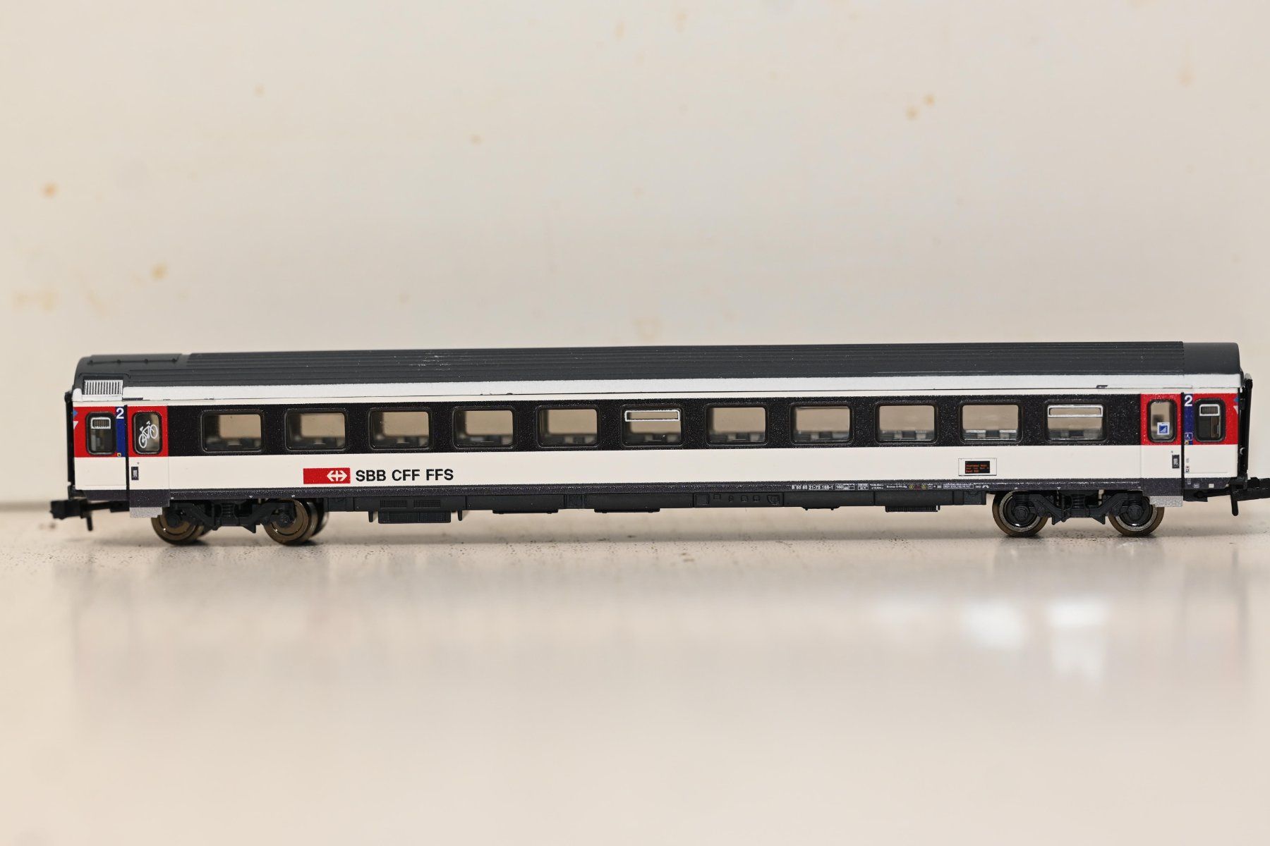 Fleischmann Modelleisenbahnen: SBB IC 2 Kl Fleischmann Spur N mit OVP – Gebraucht aus Laupen ZH von Zmoewe 5
