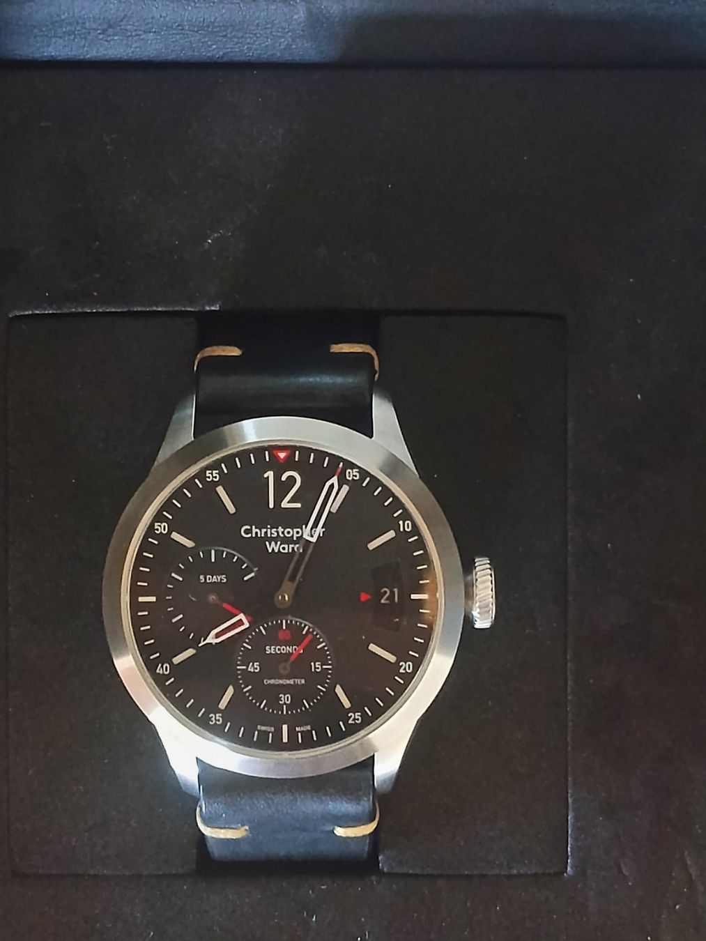 Christopher Ward Orologi: Christopher Ward C8 Power Reserve Limited Edition. – Usato da Uitikon Waldegg venduto da Alis_Stelian_Nenkov