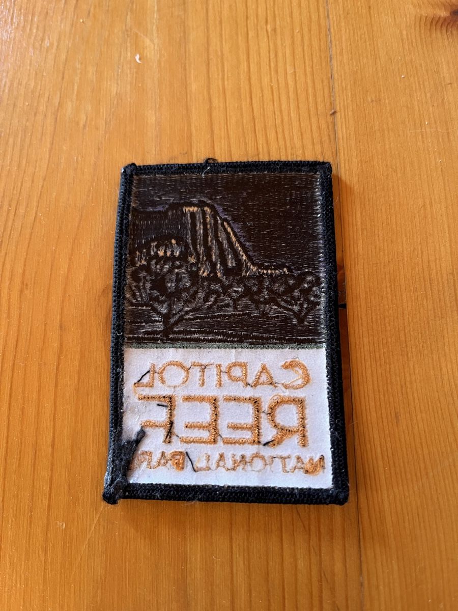 Plaketten & Abzeichen: Capitol Reef Nationalpark USA Patch Badge Aufnäher – Gebraucht aus Maienfeld von DivicoHelveticus 1