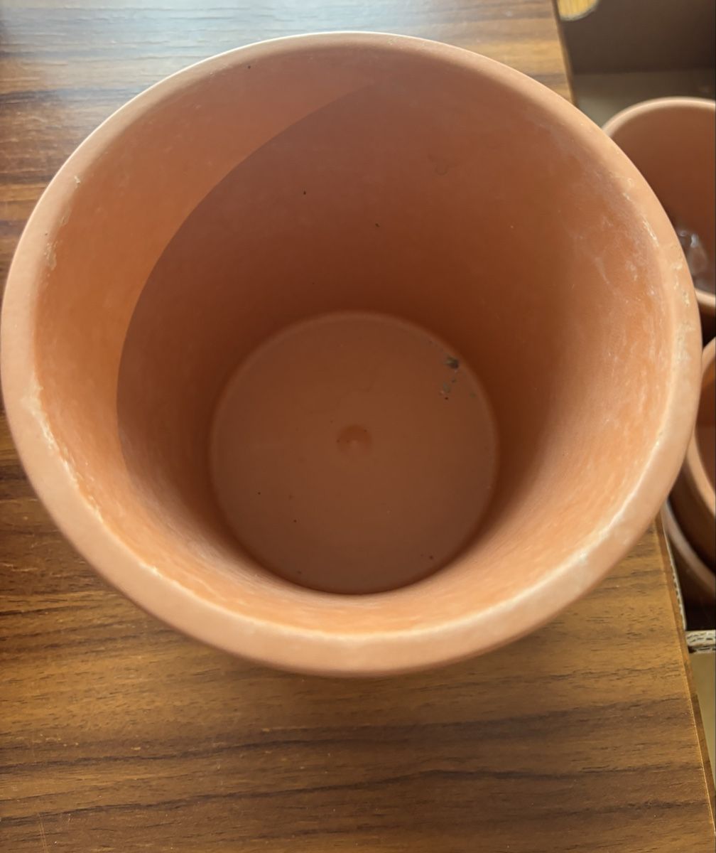 Blumentöpfe: Blumentopf Terrakotta Ø 16 cm leicht gebraucht – Gebraucht aus Siebnen von neb_tt6h