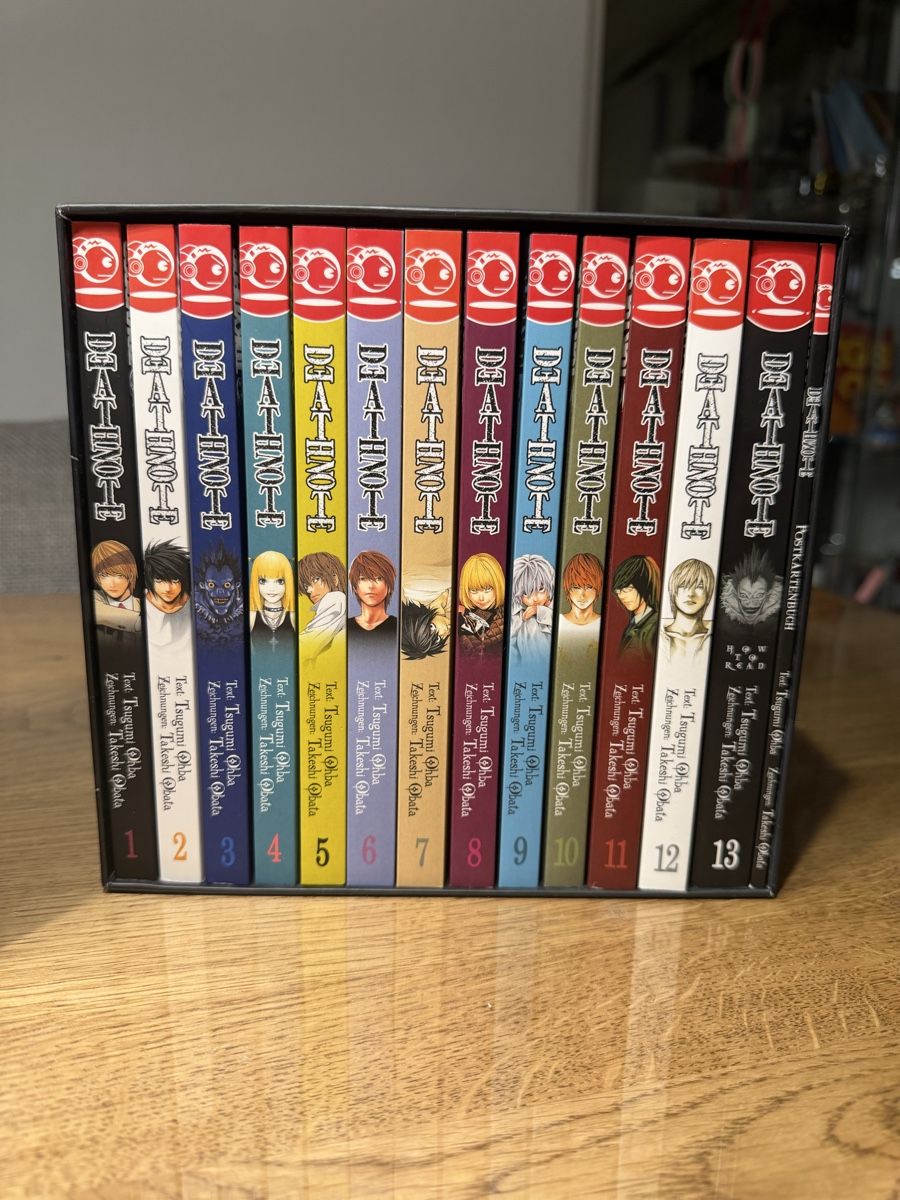 Bücher: Death Note Komplettbox | Band 1-13 + Postkartenbuch – Neu (gemäss Beschreibung) aus Romanshorn von princi_3000 1