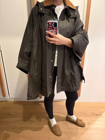 Zara wax cape