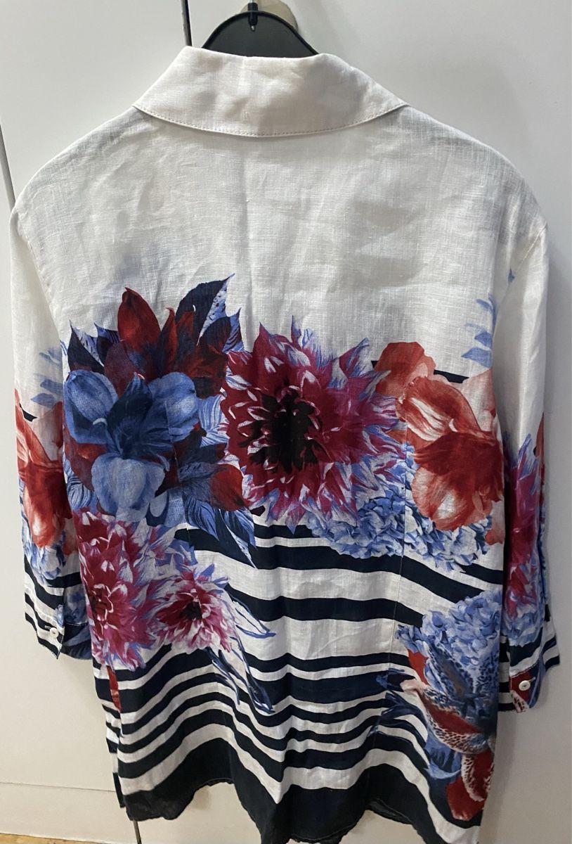 Gerry Weber Camicette: Gerry Weber Leinen Bluse 🌸 – Usato da Opfikon venduto da Luis144 2