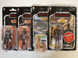 Mandalorian Kenner Figurines (4 personages)