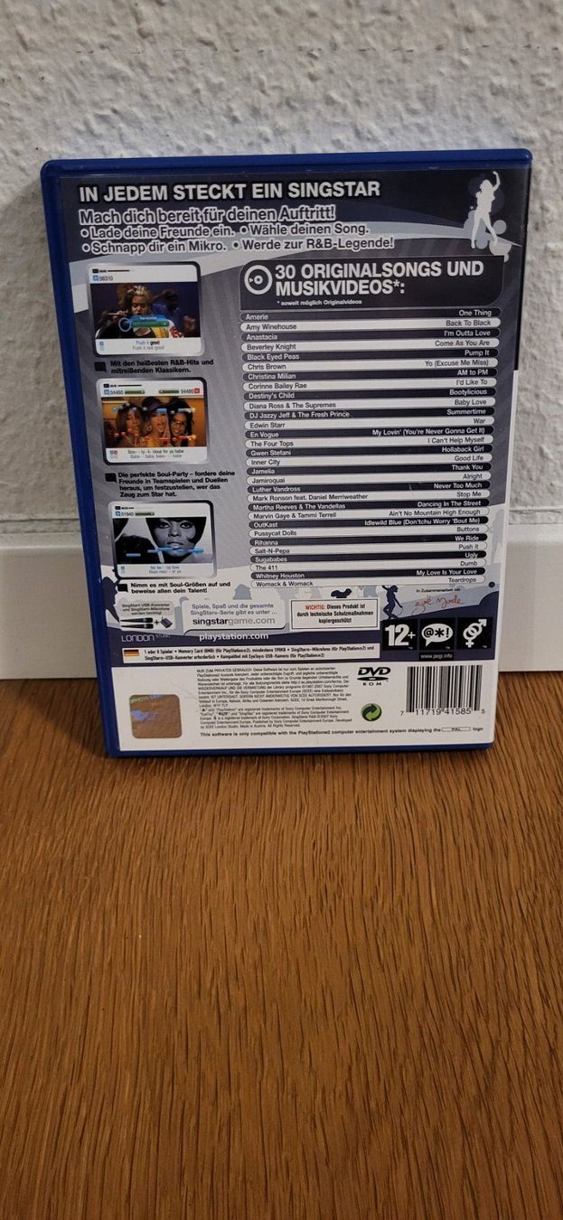 Sony Giochi: PS 2 - Singstar R&B – Usato da Münsingen venduto da Heroism2010 1