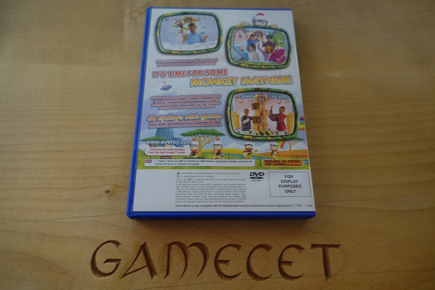 Sony Giochi: EyeToy: Monkey Mania - Promo – Usato da Steinach venduto da Gamecet 2
