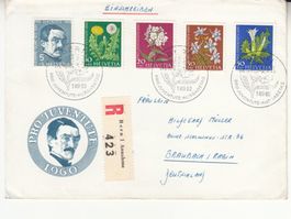 SBK J183 - J187 FDC gelaufen