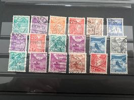 1934-38 Landschaftsbilder Lot gest.  (G628)