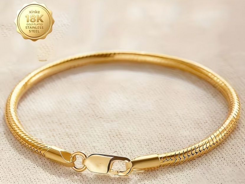 Bracciali & Braccialetti: Luxus Elegante 18 cm Armband Farbe :Gold – Nuovo (secondo la descrizione) da Biel-Bienne venduto da Roserosse13 5