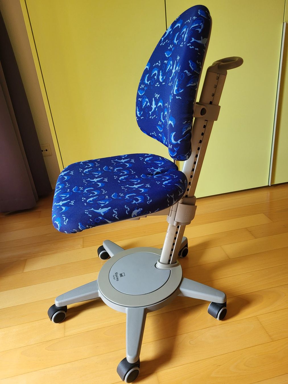Moll Chaises: Moll Maximo Forte - ergonomischer Kinderstuhl blau – D'occasion à Berg par Yogi67