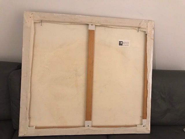 Gemälde: Bild am roten Tisch von Daniel Mäder – Gebraucht aus Flurlingen von Tobia04 2