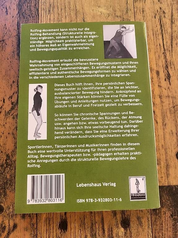 Libri: Rolfing Movement / Hans Georg Brecklinghaus – Usato da Henggart venduto da Purzel7798 1