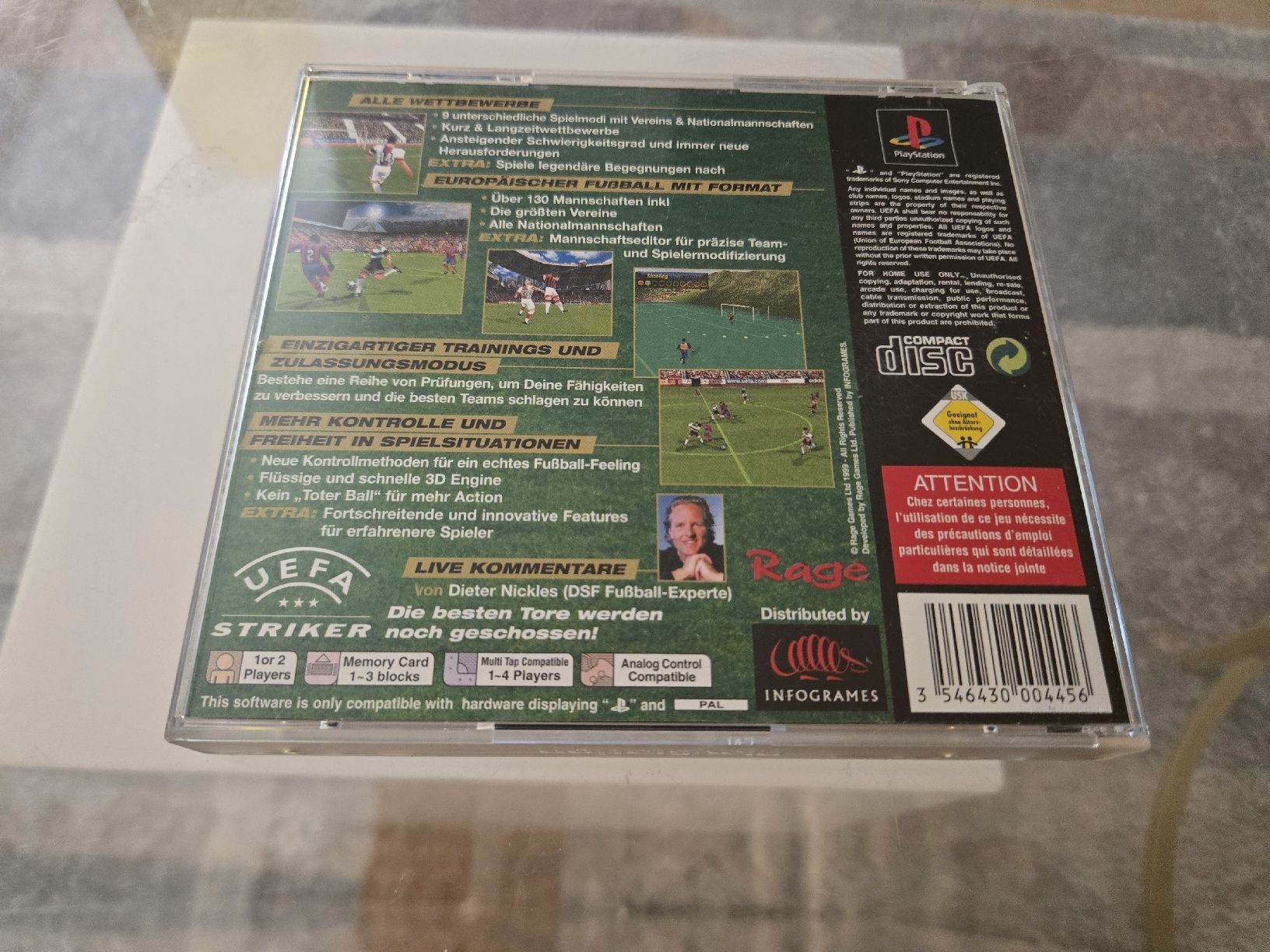 Giochi: UEFA Striker PS1 – Usato da Bussigny venduto da Kfdlt 1