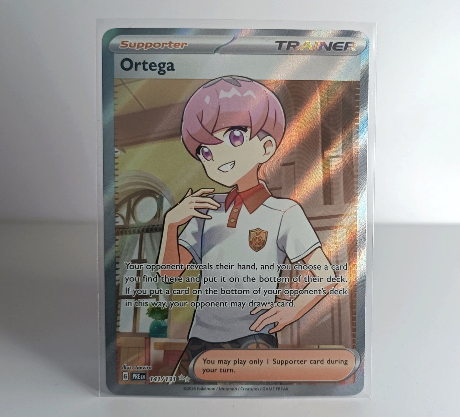 Pokémon Carte collezionabili: Ortega 141/131 Pokemon Prismatic Evolutions PRE EN – Nuovo (secondo la descrizione) da Muraz (Collombey) venduto da Carddealerswis