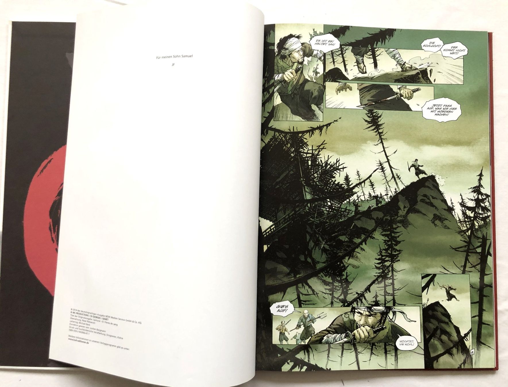 Comics: SAMURAI - Band 8 - Blutsbrüder - Kult Editionen - HC – Gebraucht aus Schaffhausen von durruti 2