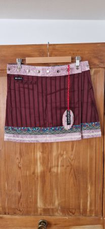 Moshiki Jupe Reversible neu