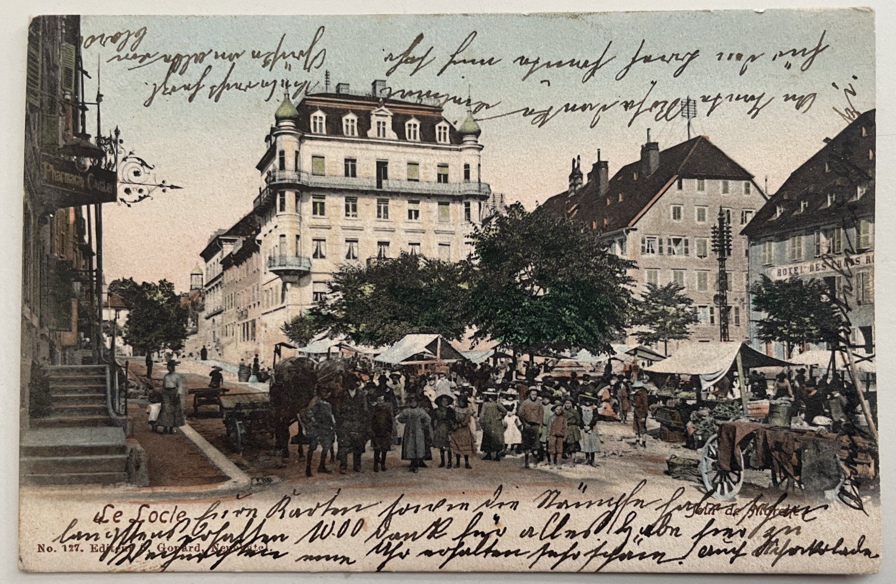 Cartes postales: Le Locle - Jour de foire – D'occasion à Savagnier par Ne2065