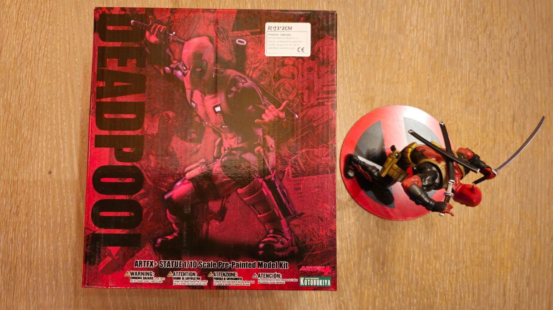 Marvel Statuette: Figur / Deadpool Marvel / Now "Marvel Comics" Artfx+ Statue – Nuovo (secondo la descrizione) da Sirnach venduto da TheMrFreeman 5
