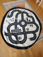 Spielteppich Strasse für Kinder, Play&Go, Ø140cm