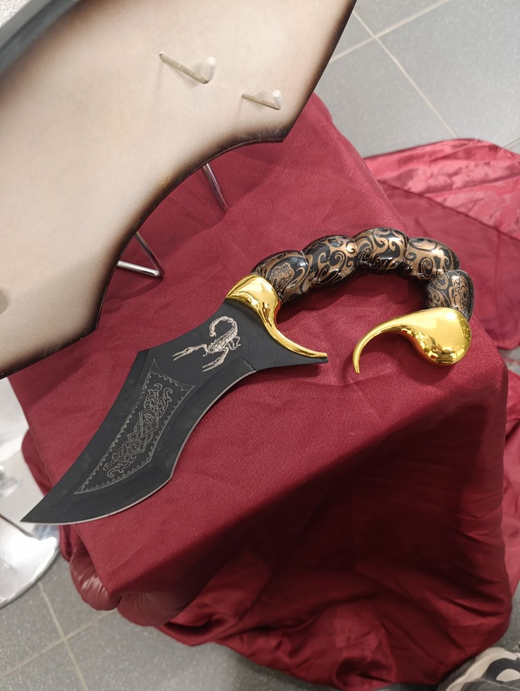 Besteck: Couteau, dague/Déco, scorpion – Gebraucht aus Avry-sur-Matran von dav_nm5p 4