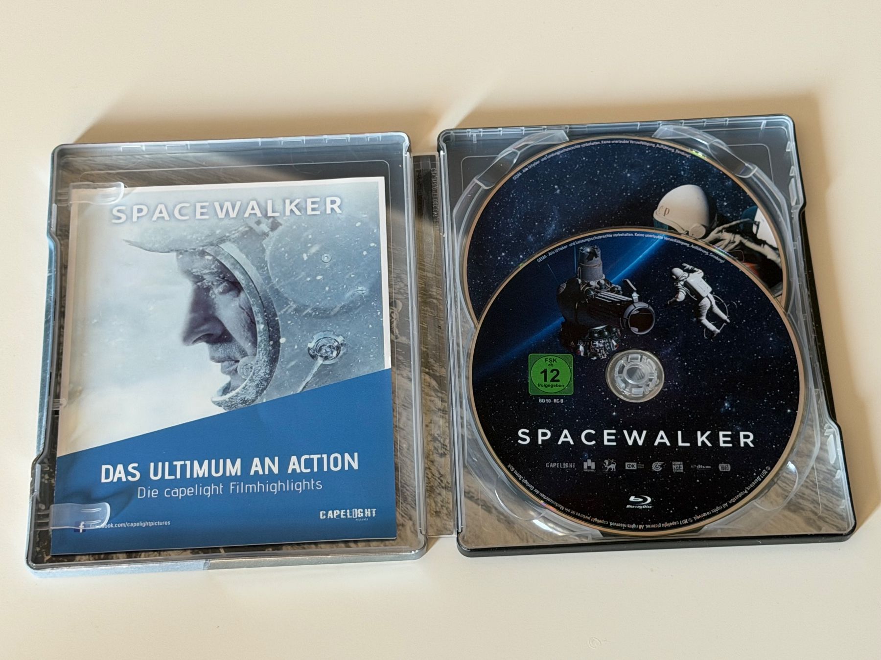 Tous les DVDs: Spacewalker Steelbook Blu-ray 3D + 2D Capelight – D'occasion à Altstätten SG par sheamus 2