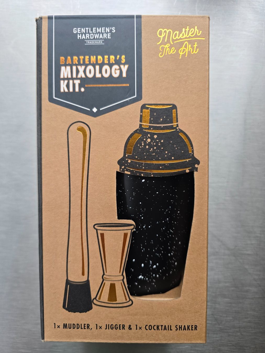 Altro in Stoviglie & Bicchieri: Gentlemen's Hardware Cocktail Set – Shaker, Jigger & Muddler – Usato da Binz venduto da Bullfrch27 2