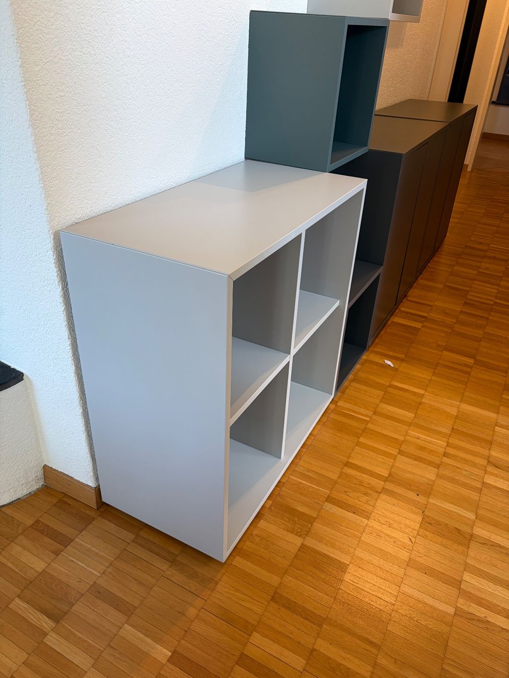 Ikea Étagères: IKEA Eket Hellgrau – D'occasion à Esslingen par MaximeNi 1