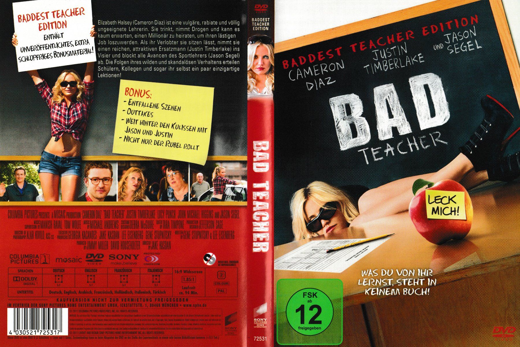 Tutti i DVDs: DVD - Bad Teacher – Usato da Langnau am Albis venduto da MediaRescuerKeLoX
