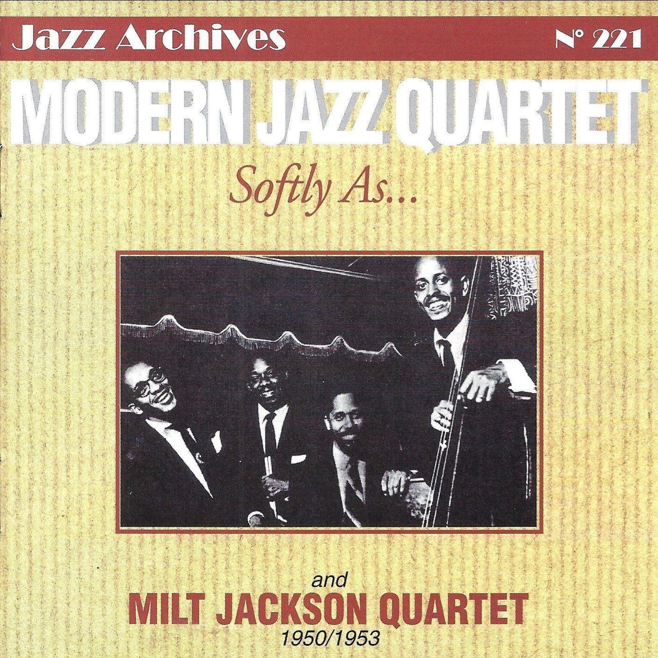 CDs: Modern Jazz Quartet SOFTLY M.Jackson CD – Gebraucht aus Kandergrund von Sososo