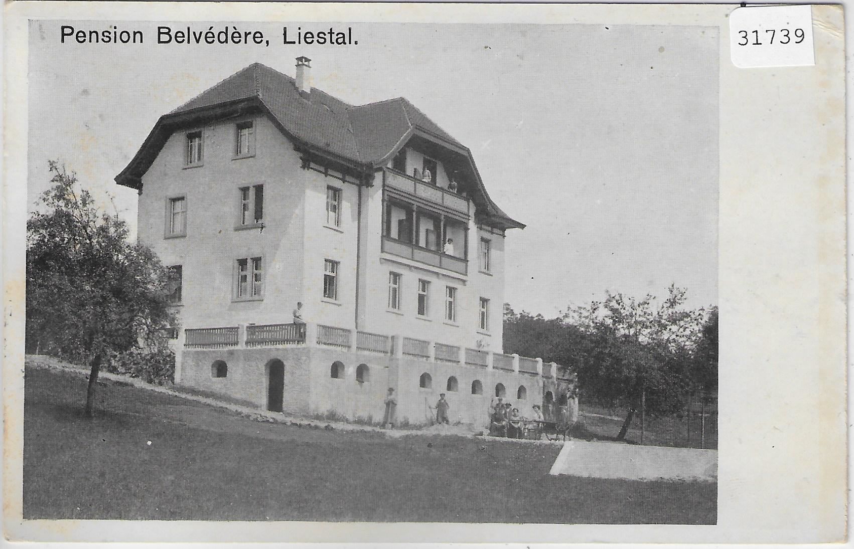 Cartoline postali: Liestal - Pension Belvedere – Usato da Ettingen venduto da Kartenplanet