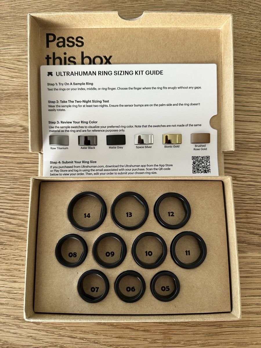 Ringe: ULTRAHUMAN Air & RingConn Gen3 Sizing Kits – Neu (gemäss Beschreibung) aus Zürich von Rubiwarren 3