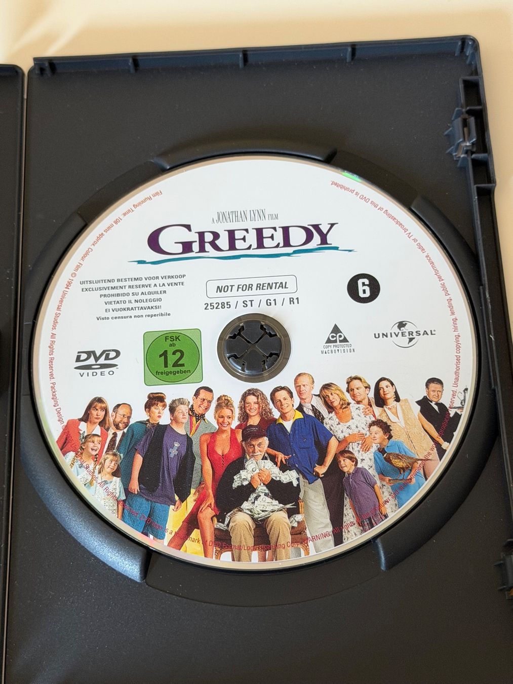 Tutti i DVDs: DVD Greedy Michael J. Fox – Usato da Altstätten SG venduto da sheamus 2