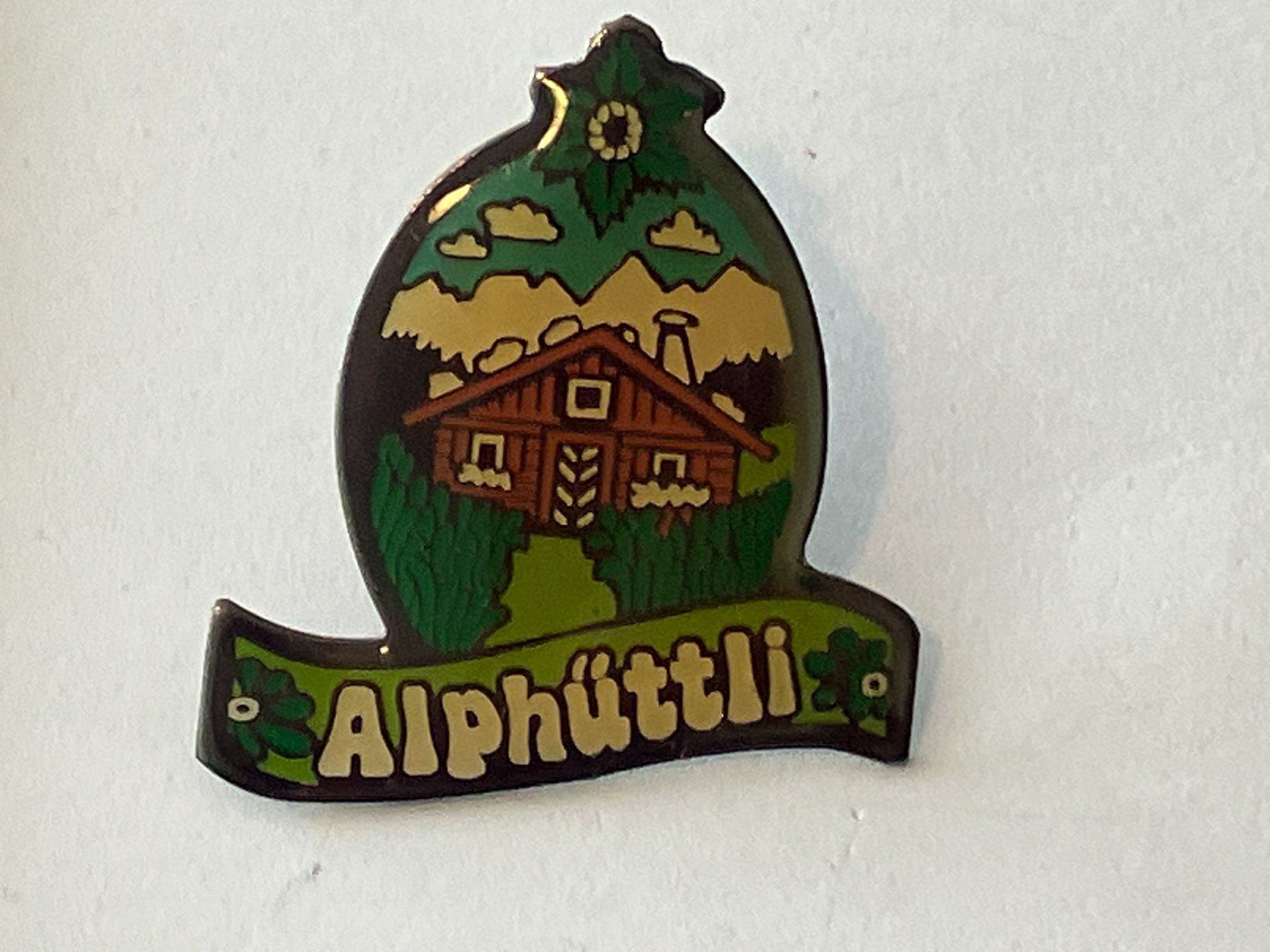 Plaquettes & Badges: 1 Pin Alphüttli – D'occasion à Basel par djwwpp