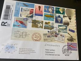 Zeppelin Ballon + Flug Pioniere  50. Tag Aerophilatelie 2016