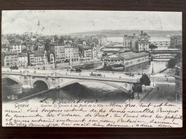 GENÈVE Quartier St. Gervais & les Ponts de la Ville, 1903