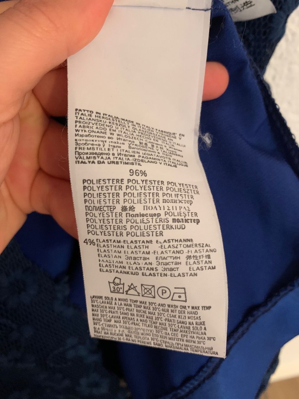 Vestiti: Rinascimento Kleid blau Blumen Gr. S / M – Usato da Fislisbach venduto da KolibriSecondhand 8