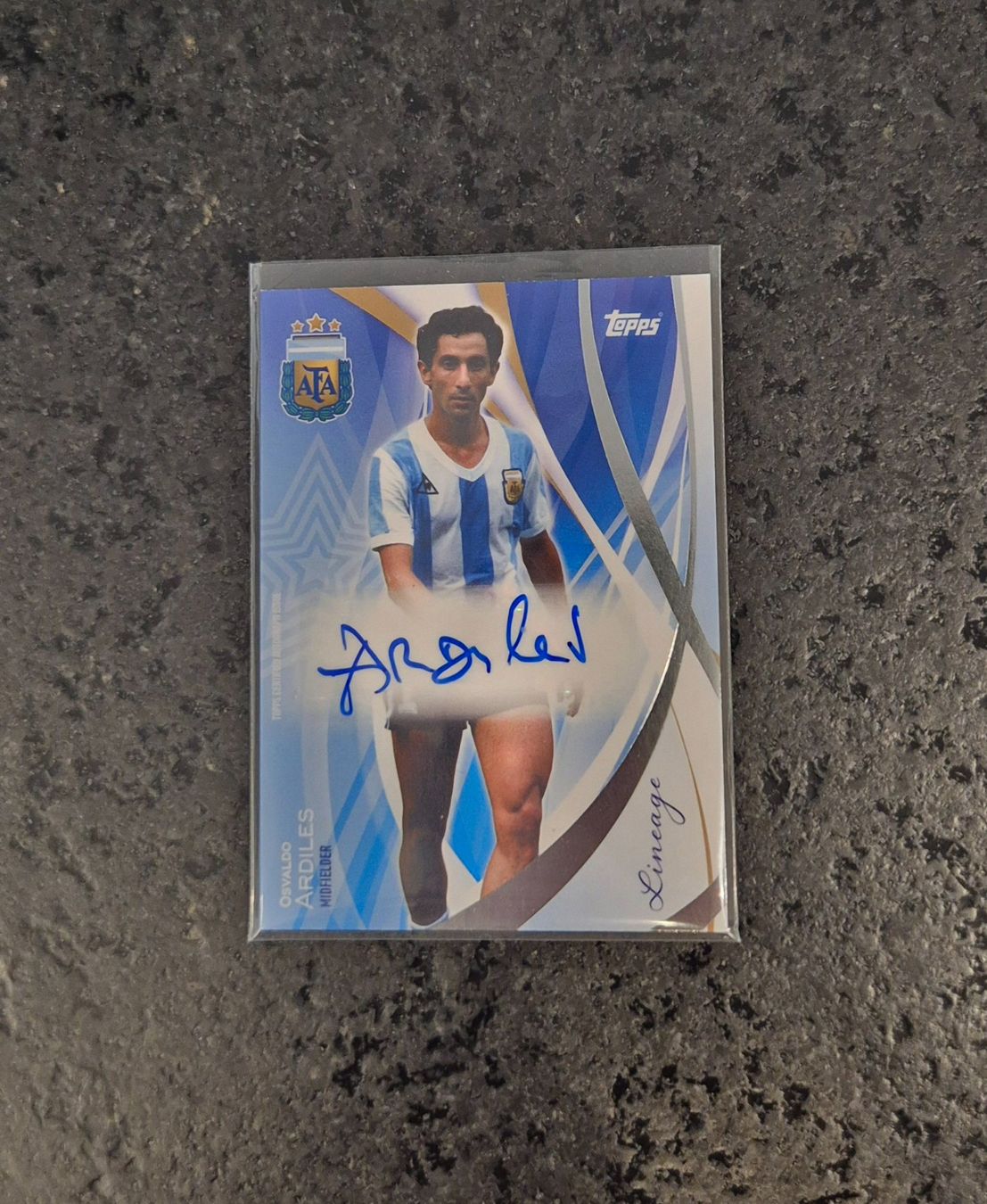 Topps Sammelbilder & Trading cards: Osvaldo Ardiles Autogramm - Argentinien - Topps – Neu (gemäss Beschreibung) aus Burg AG von Danoe
