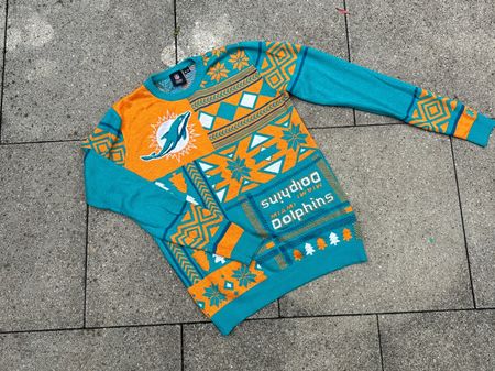 NFL Miami Dophins Ugly Sweater